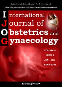 International Journal of Obstetrics and Gynaecology Cover Page